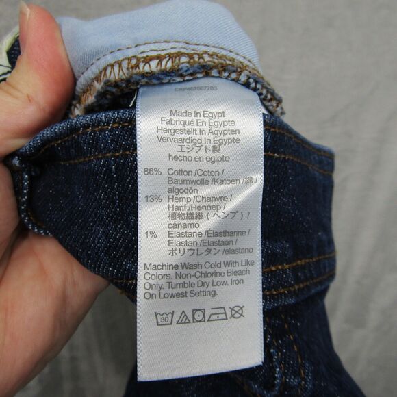 Madewell Women's Straight Leg Jeans - Blue - Picture 12 of 13